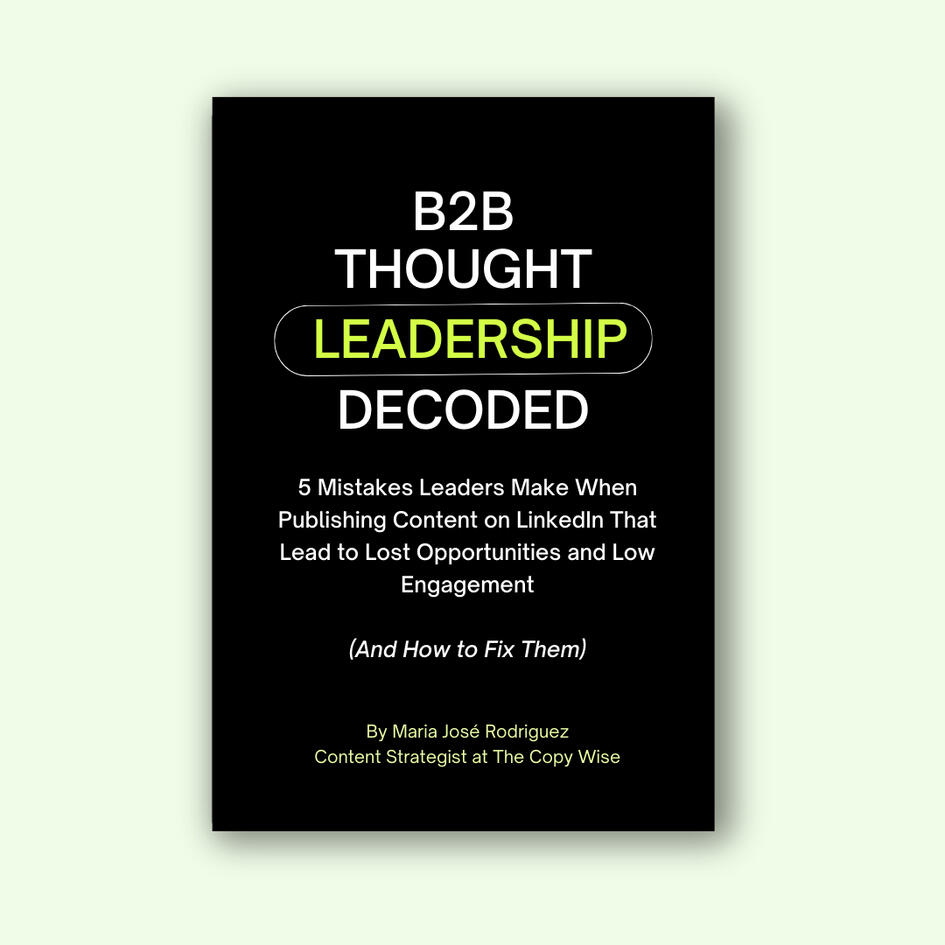 Thought Leadership Decoded